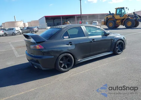 2010 Mitsubishi Lancer Evolution Se из США, поврежденный, VIN JA32W6FV8AU033849